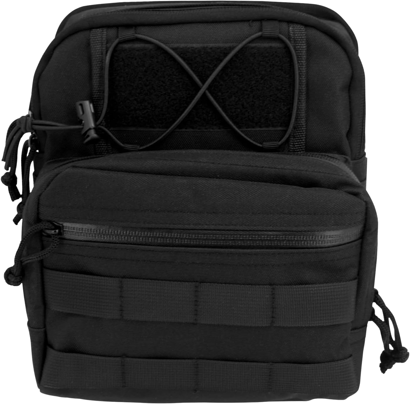 Motorcycle Handlebar Bag, Sissy Bar Tool Bag, Front Fork Storage Bag Universal T-Bar Bag Fit for Harley Softail Dyna Sportster and Orther Cruiser