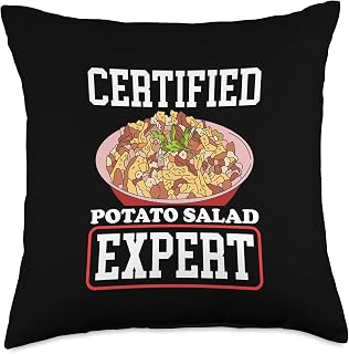 Potato Salad Expert | German Potato Salads Throw Pillow