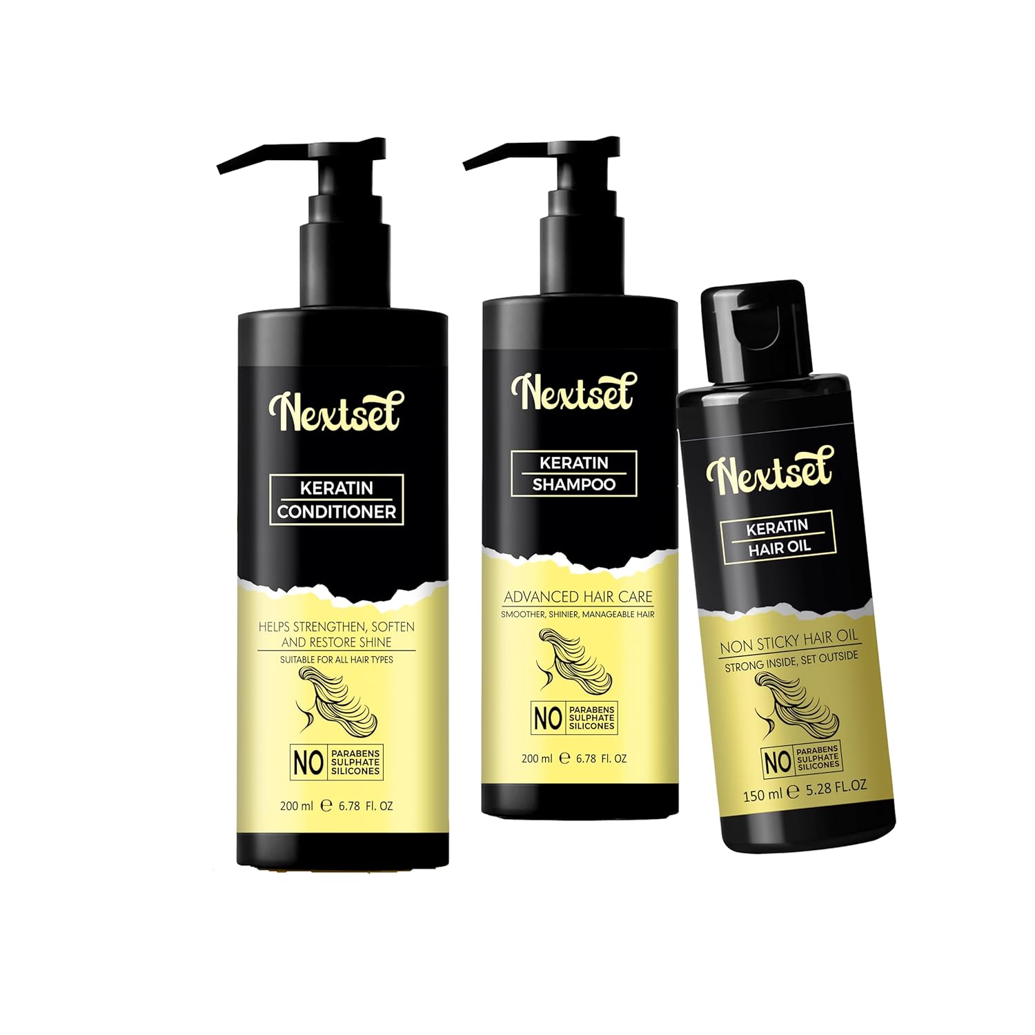 Buy MAMMA VITA KERATIN CONDITIONER (200ML), KERATIN SHAMPOO (200ML