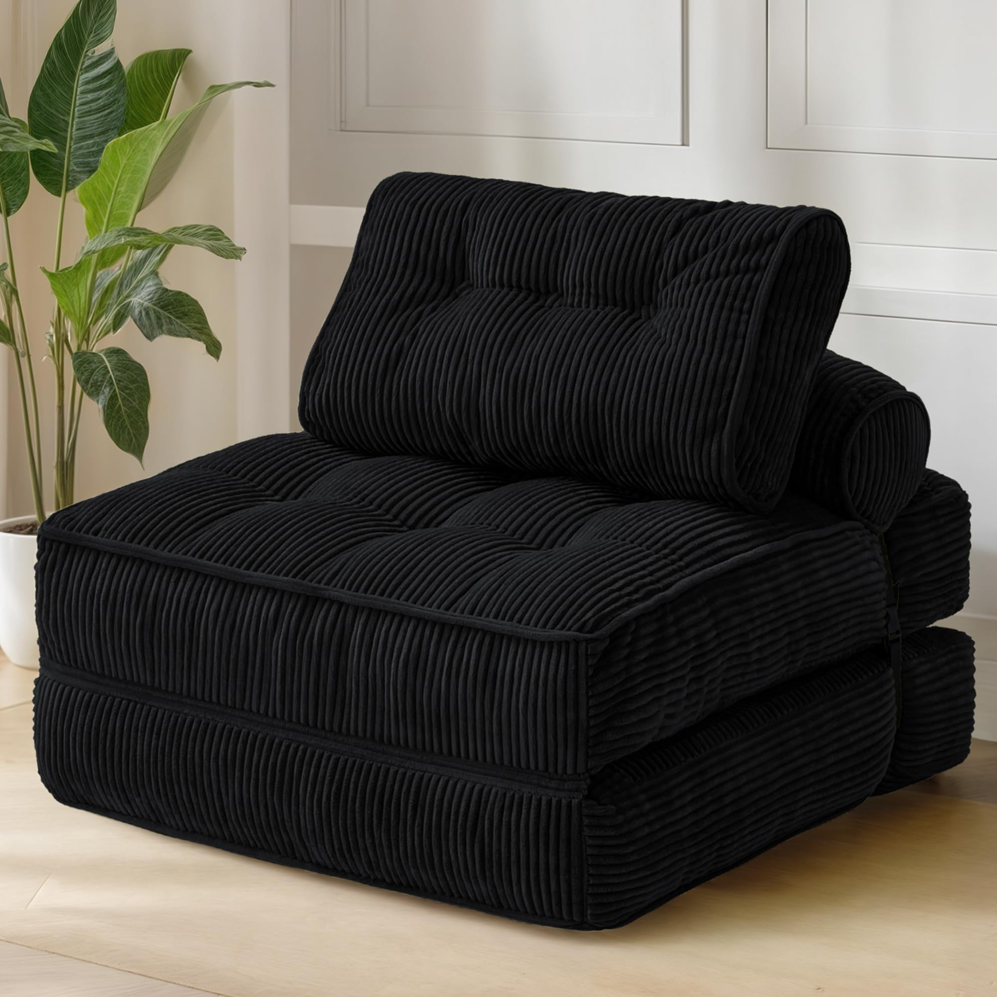Amazon.com: PulseFay Folding Sofa Bed, Convertible Foldable Chair