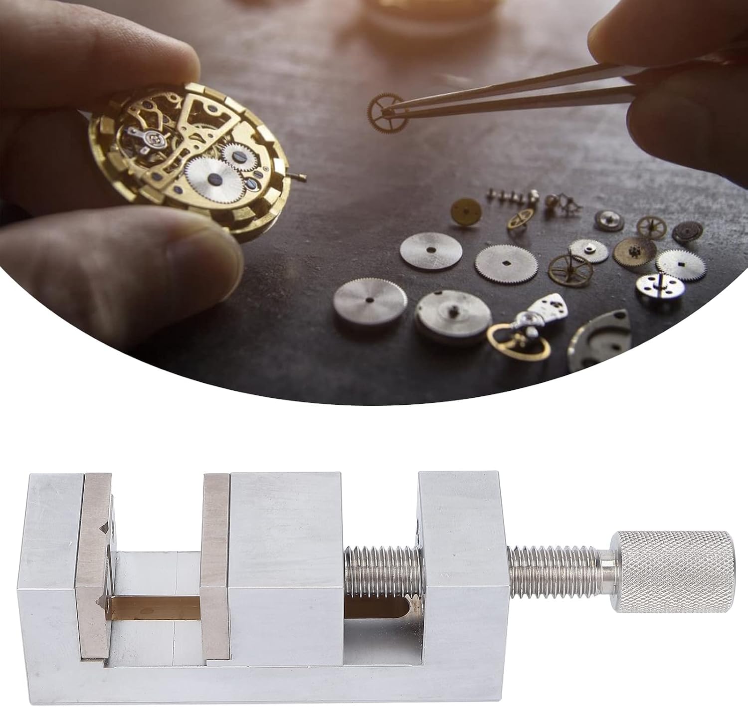 Kit de Herramientas de reparación de Relojes, abridor de Parte Trasera de Acero y Juego de reemplazo de batería para relojeros DIY
