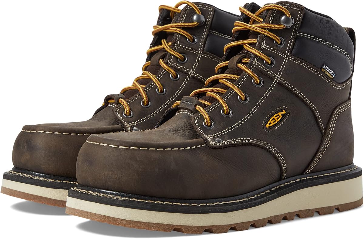Men's Cincinnati 6" Composite Toe Waterproof Wedge Work Boots