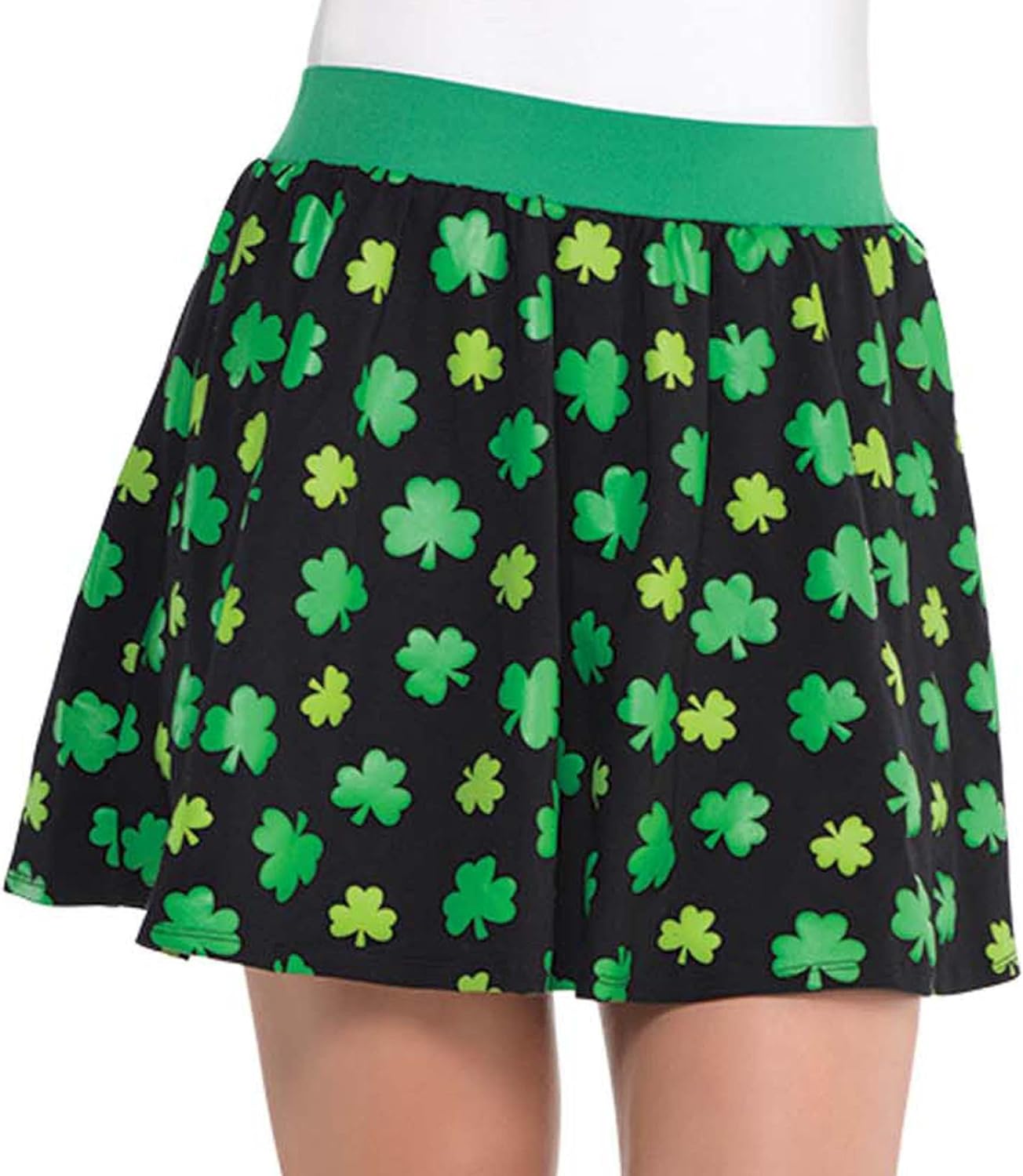 Amscan Skater Skirt, Adult Standard, Green and Black : Clothing, Shoes & Jewelry