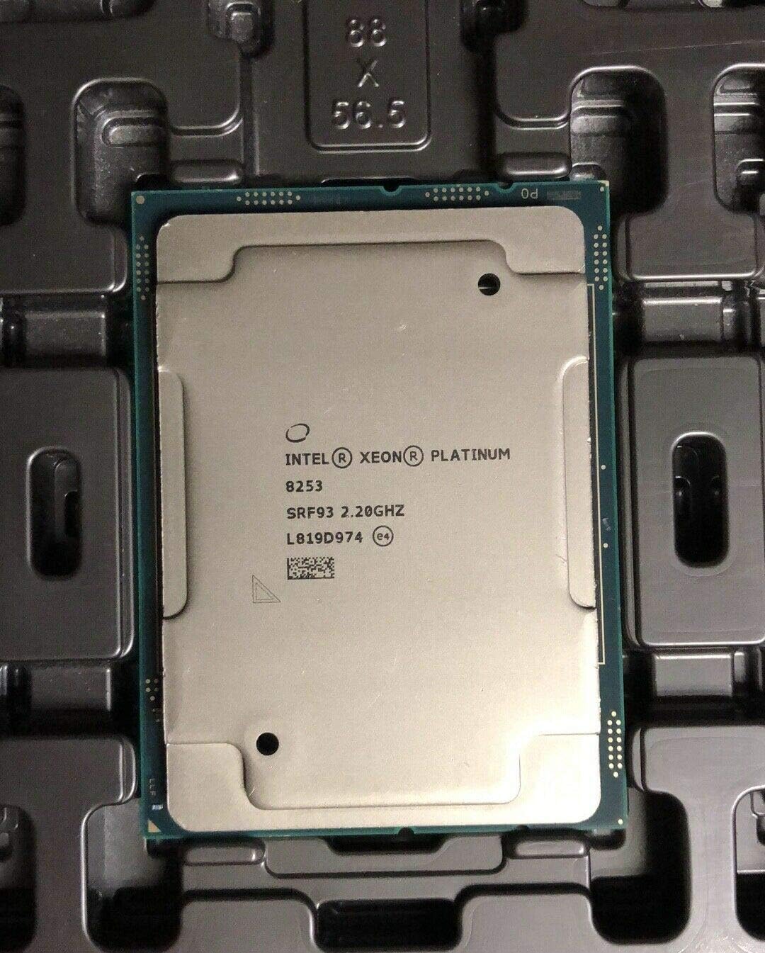 Intel Xeon Platinum 8253 Processor 4 Core 3.80GHZ 17MB 105W CPU CD8069504194701 (OEM Tray Processor)