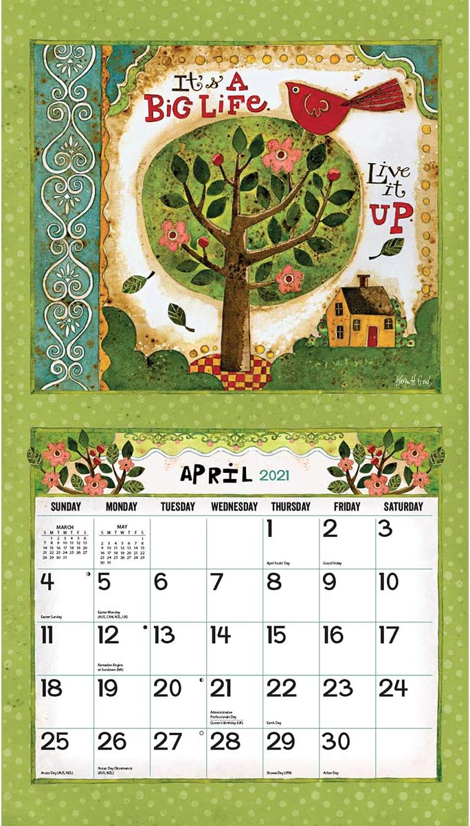 Lang Simple Life 2021 Wall Calendar (21991001879)