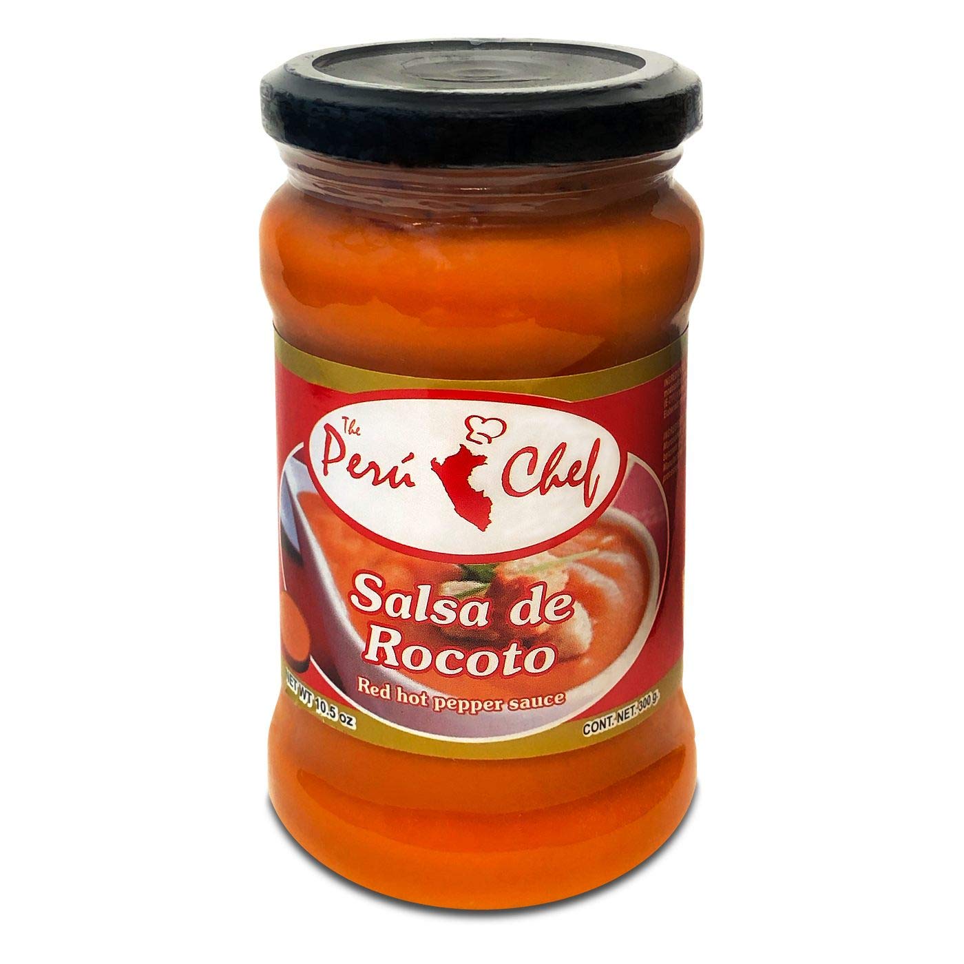 PeruChef Salsa de Rocoto Peru | Peruvian Red Hot Pepper Sauce 3 Pack