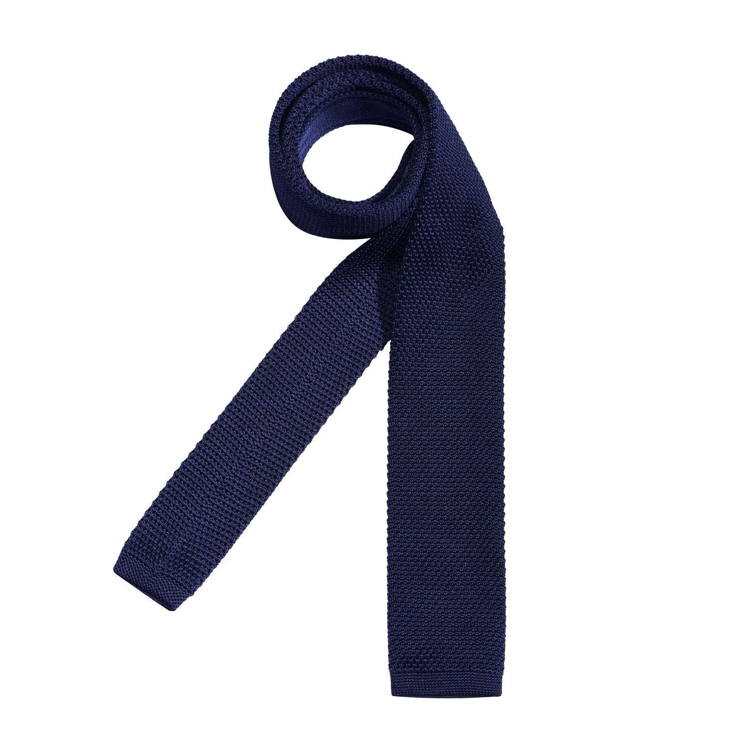 DonDon Wąski krawat dzianinowy 5 cm