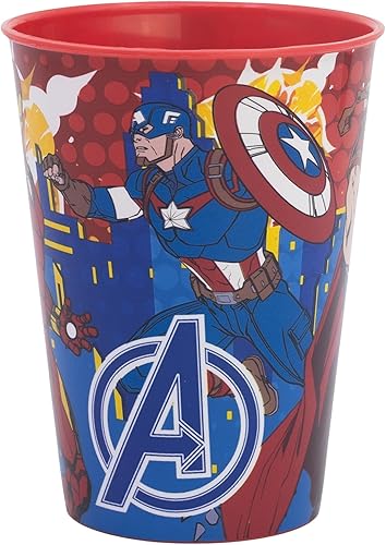 Stor Avengers Kinderbecher 260ml aus Kunststoff - Wiederverwendbar, Bruchsicher,