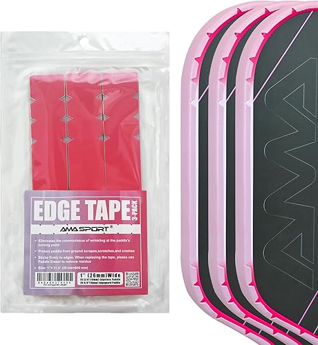 Cinta de protección de pala de pickleball  Protector de borde de cabeza de paleta  Cinta de protección de borde de raqueta ajuste perfectamente