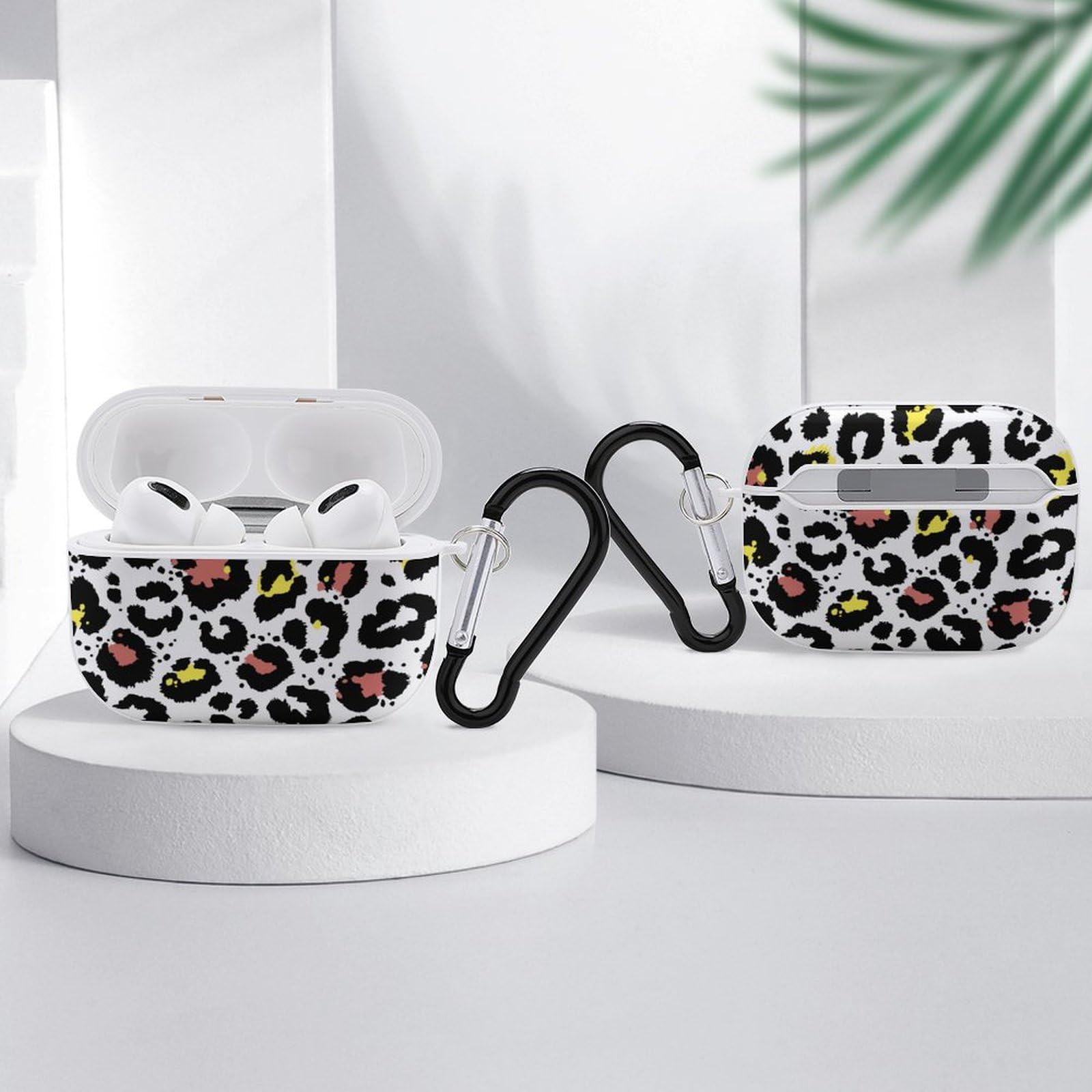 AirPods Pro 本体 ホワイト ヒョウ柄ケース付き Amazon | ヒョウ柄 豹柄 (13) AirPods Pro2 ケース 2022年9月
