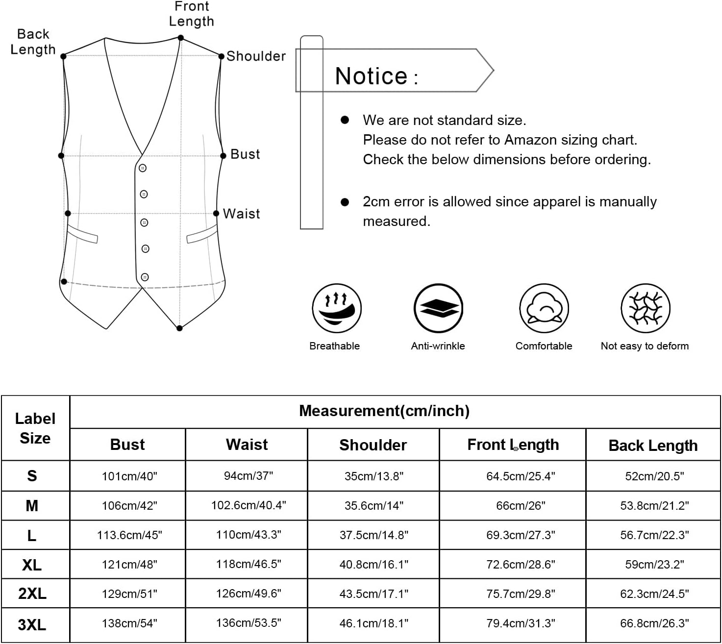 Alizeal Mens Business Dress Tweed Suit Vest Regular Fit Tuxedo Waistcoat 5 71fIyCAVryL. AC SL1500
