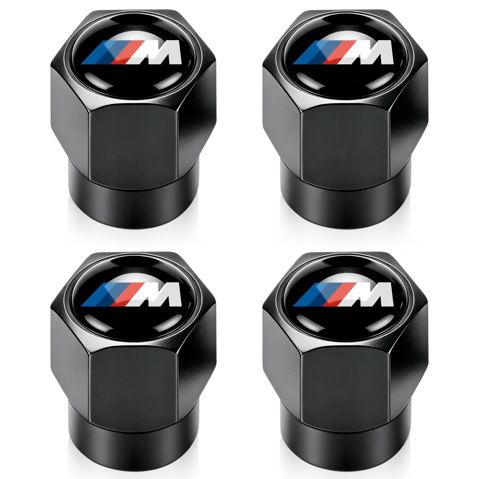 Tire Valve Stem Caps for BMW M M2 M3 M4 M6 M8 Metal Wheel Air caps Auto Valve Stem Caps A…