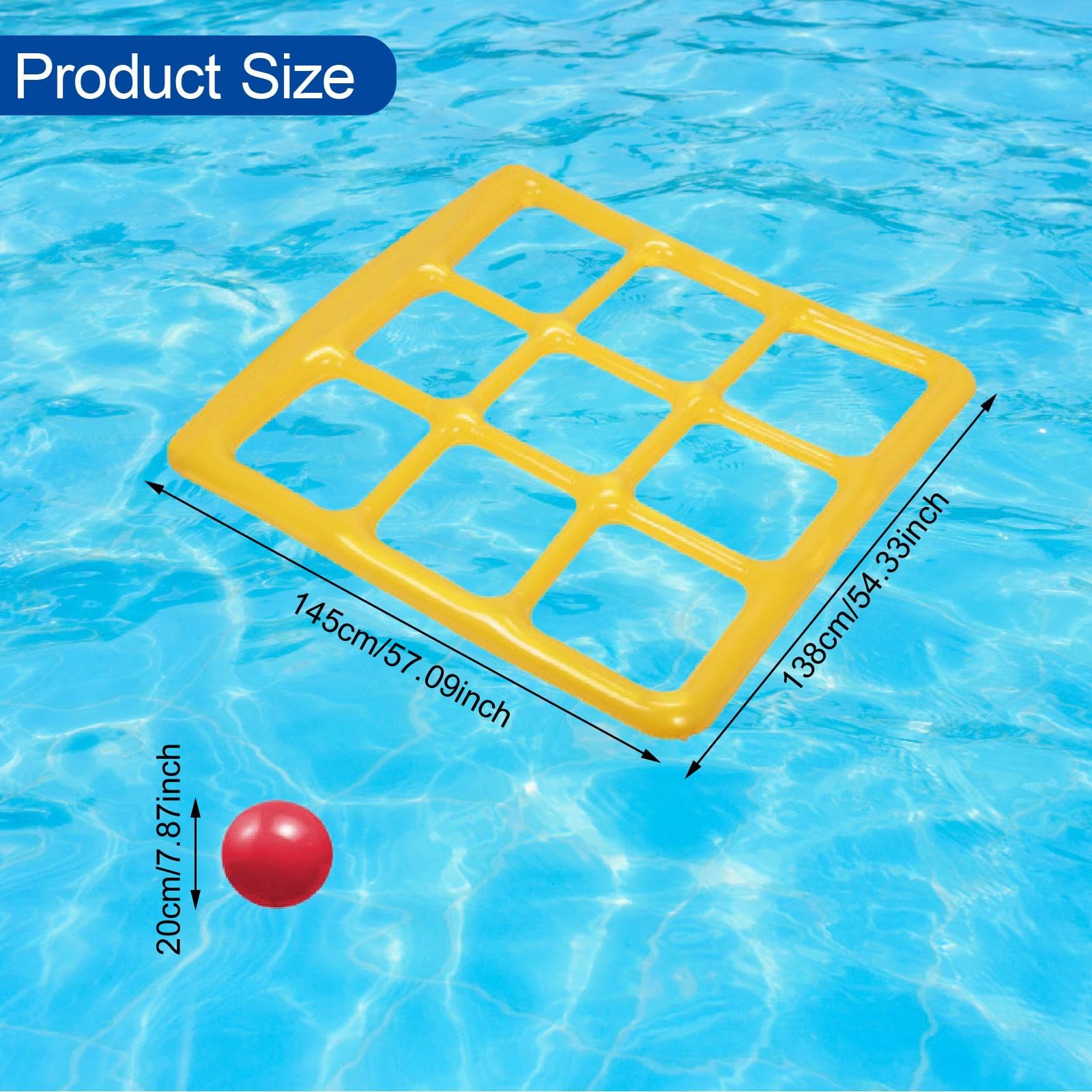 Gioco del Tris Giocattolo da Piscina Giocattolo Interattivo da Piscina per