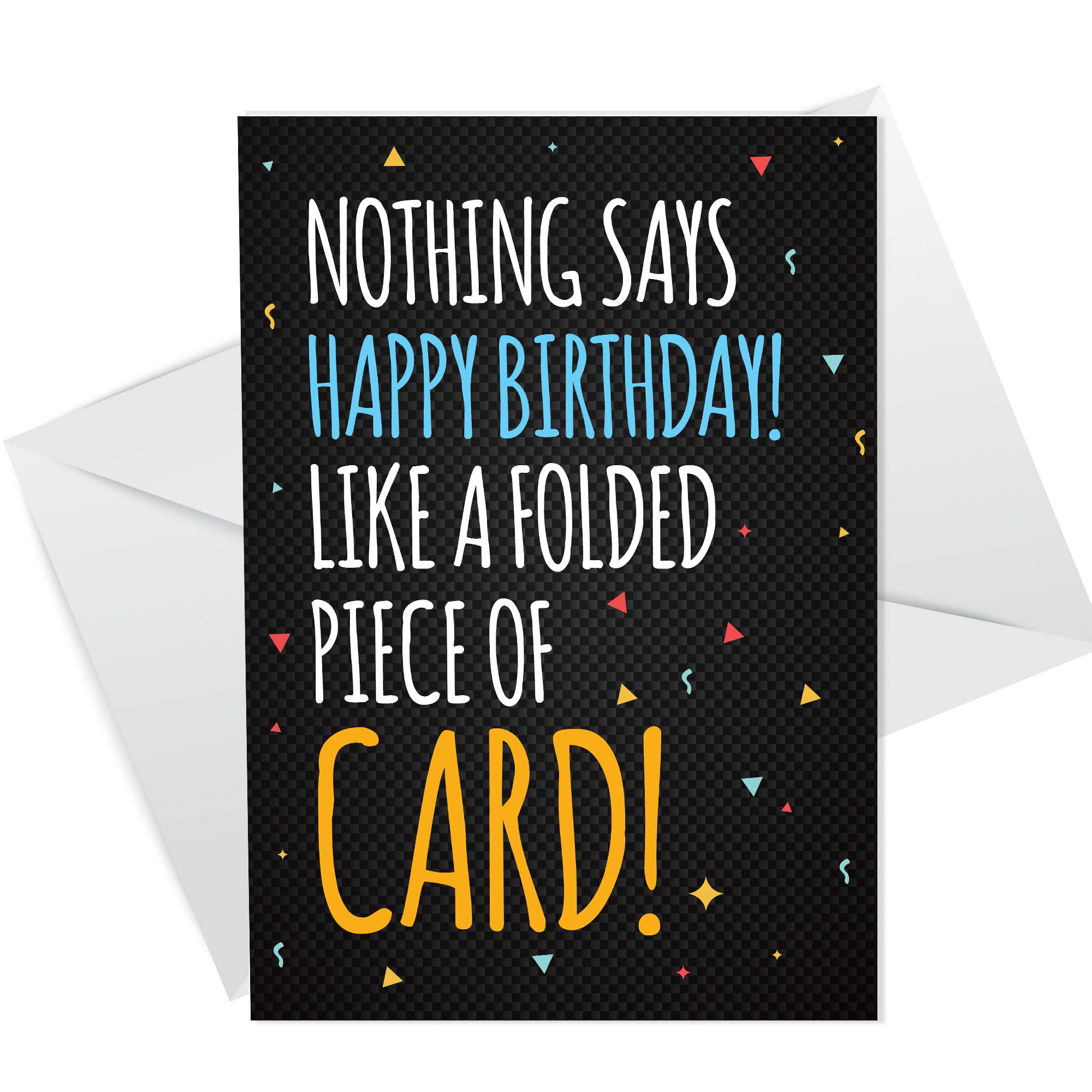 RED OCEAN Funny Joke Birthday Card For Him Her Novelty Birthday Card For Friend Dad Uncle