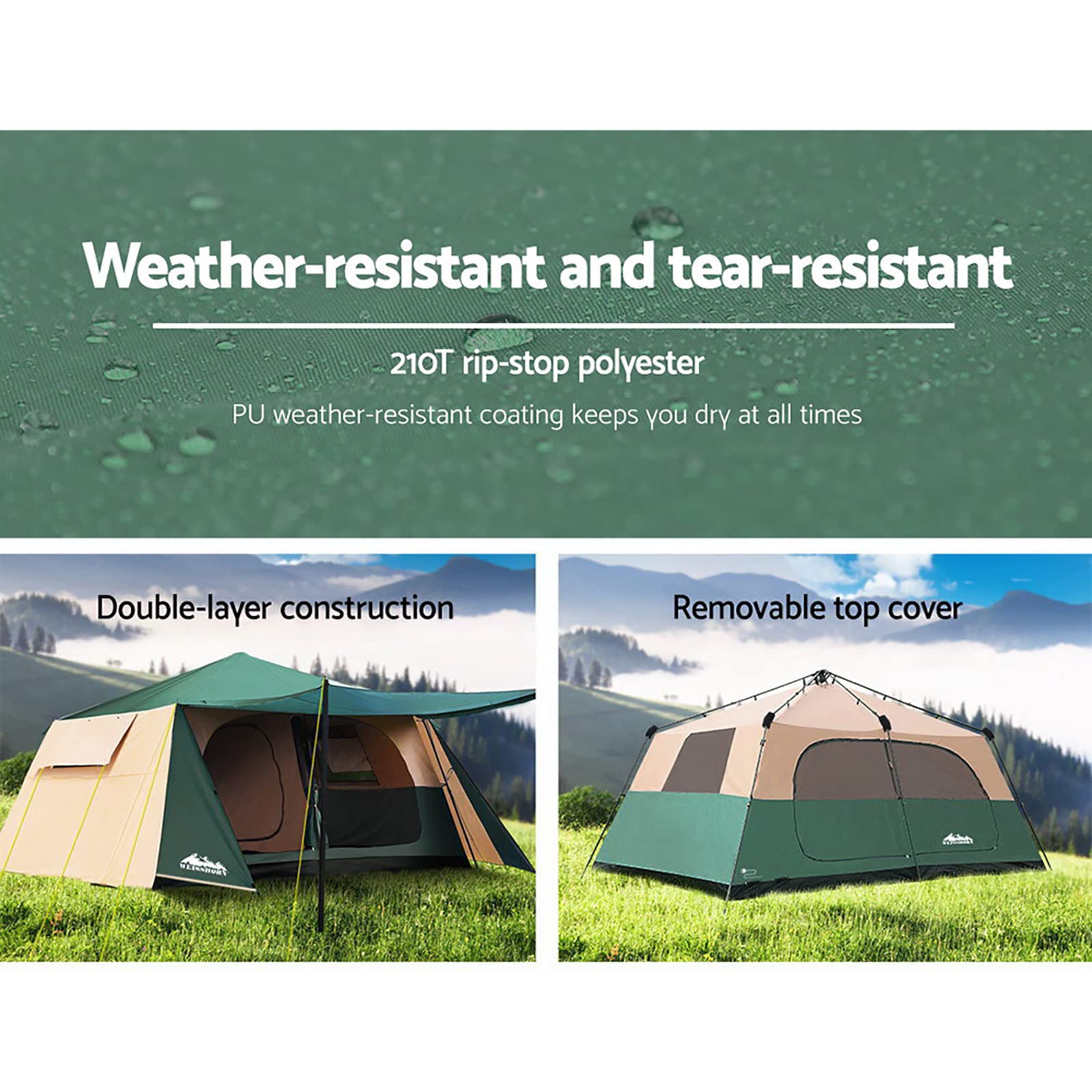 Weisshorn Tent for 8 Person Camping 