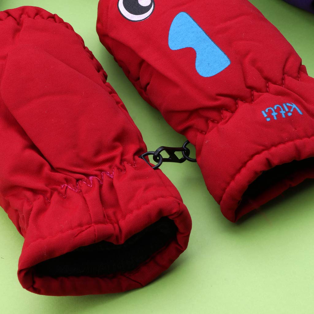 TCM-KE 2–5 Jahre gute Qualität Baby Fäustling für Winter Kinder Jungen Mädchen Outdoor Warme Handschuhe Wasserdicht Winddicht für Sport, Skifahren, Radfahren, Reiten, Skatin, Radfahren Fashion