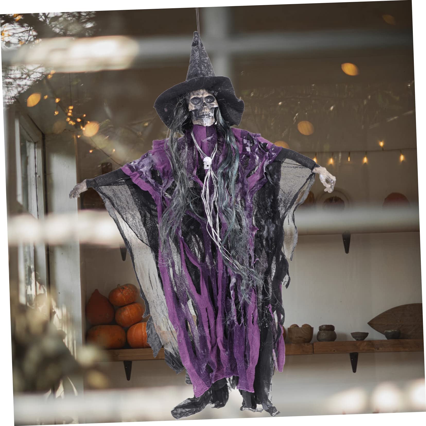 TOPBATHY 2 Decorazioni Di Halloween Da Appendere Per Feste Atmosfera Spettrale E Inquietante