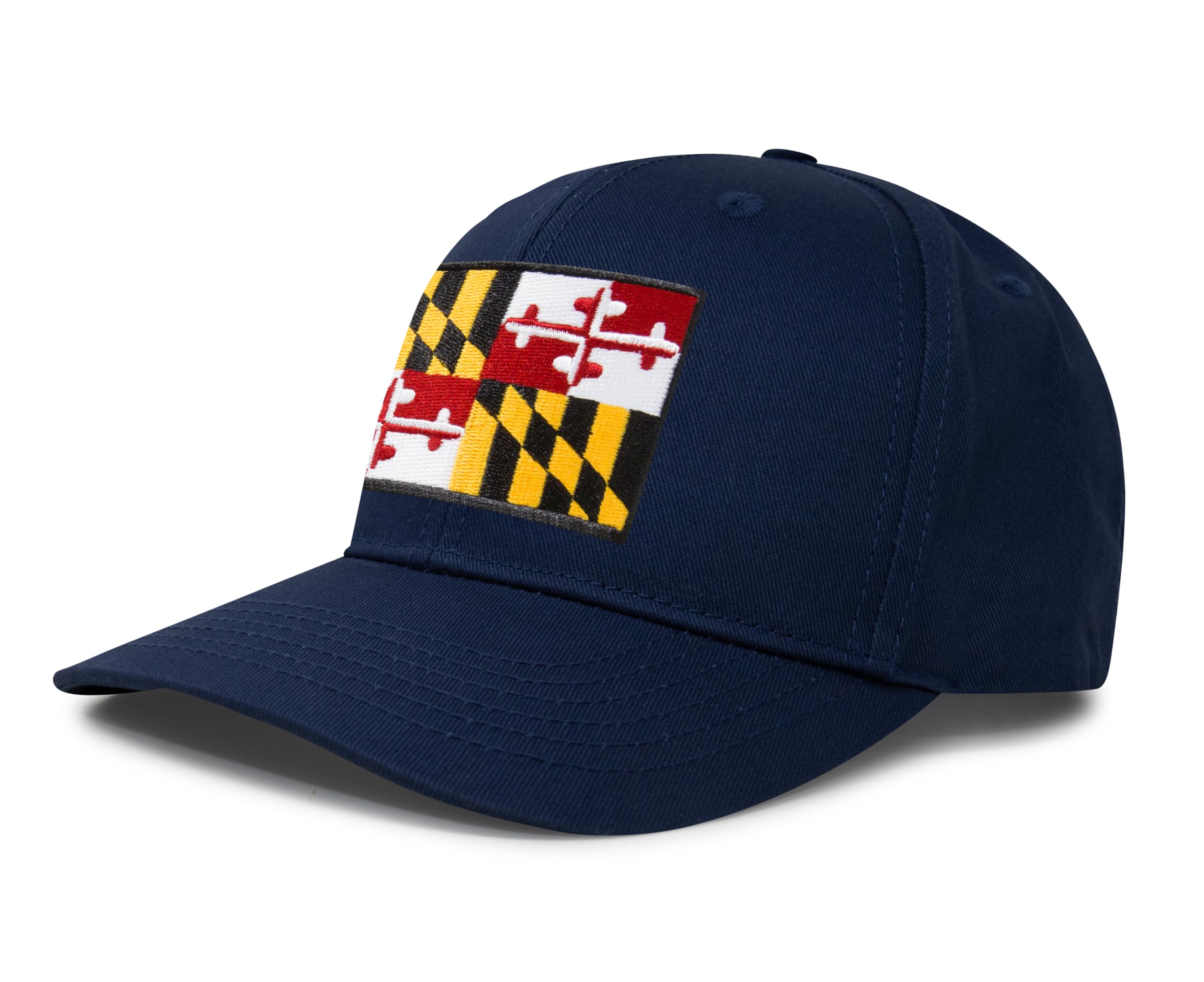International Tie State Hat for Men and Women, Adjustable Snapback Trucker Baseball Cap with Embroidered Patch