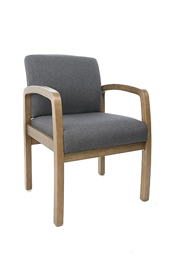 Boss Office Products Chairs Guest Seating, Slate Grey