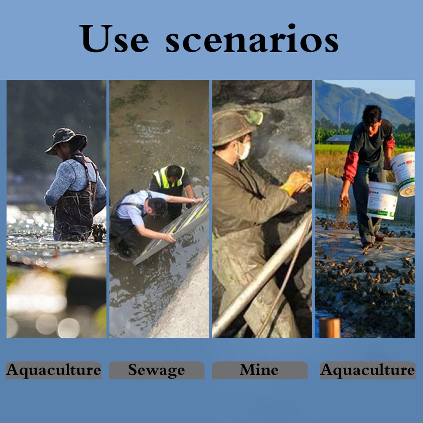 Pesca Caccia Trampolieri per Pescatore Uomo Donna,Adolescente trampolieri da Pesca,Waders Impermeabile,Salopette Pesca,Leggero,Anti Scivolo,per Cantieri edili,Pesca,allevamenti,Giardini