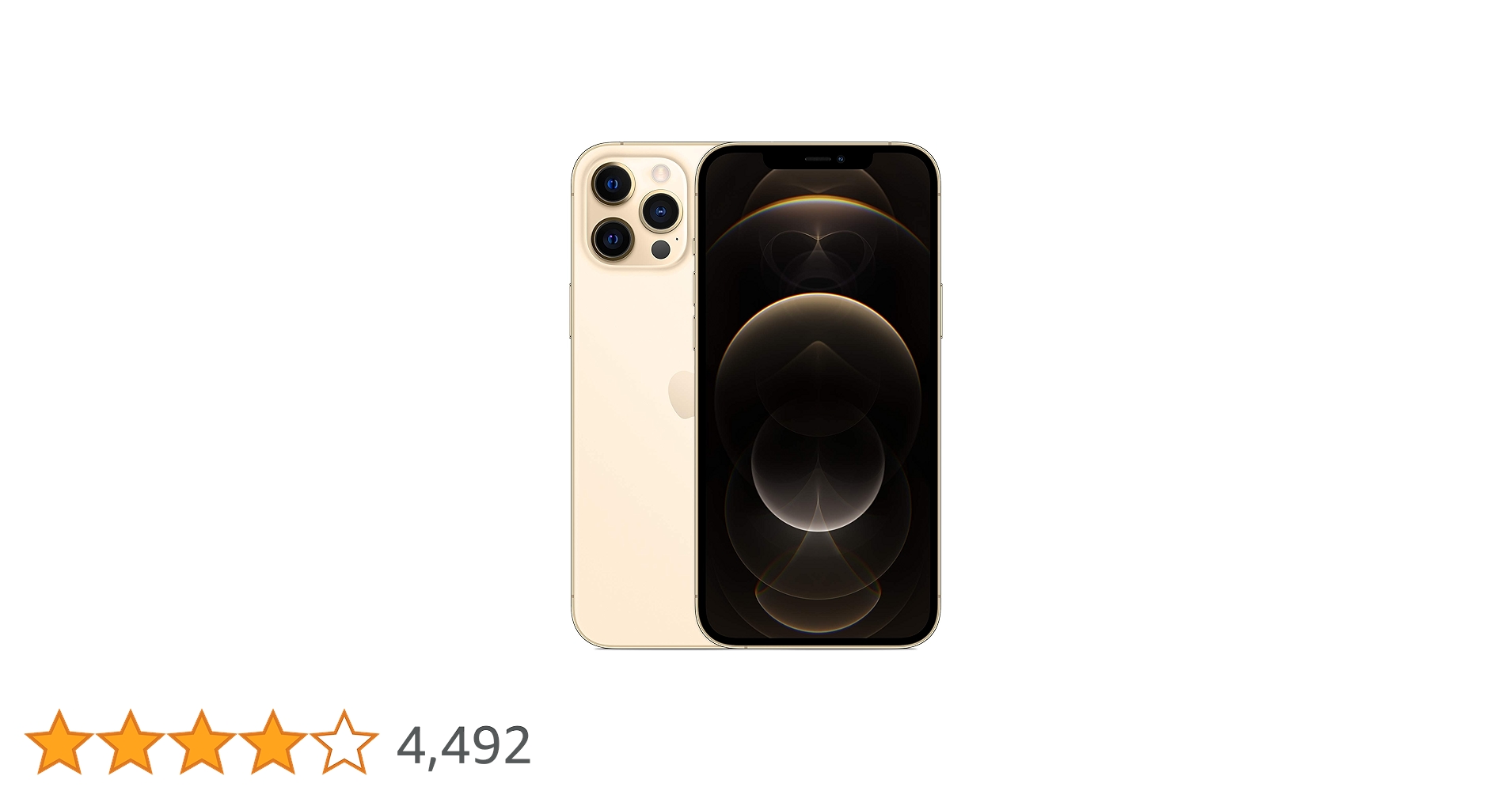 Apple iPhone 12 Pro Max, 256GB, Gold (Renewed) : Amazon.co.uk