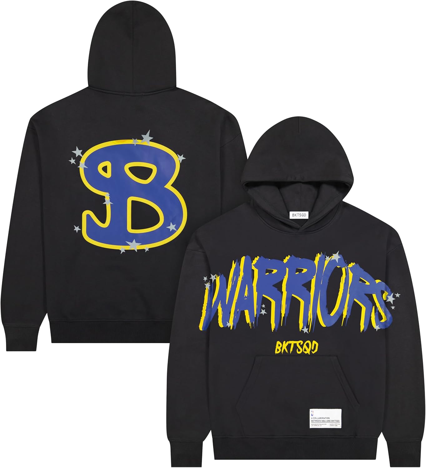 BUCKETSQUAD Men's X Ultra Game NBA Officially Licensed No Rules Hoodie Sweatshirt