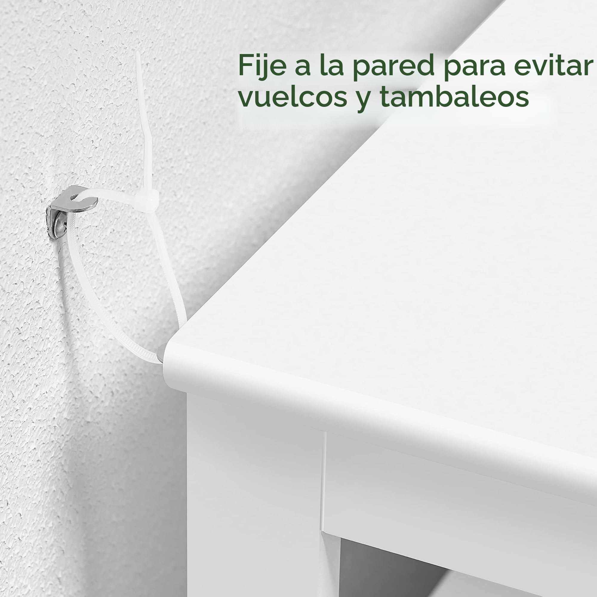 Yaheetech Armario Baño Columna Mueble Auxiliar de Baño Armario de Almacenaje Estrecho de 4 Niveles para Salon Pasillo Blanco 45x30x83,5cm