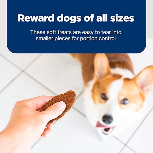 Miniatura 4 de Blue Buffalo Nudges Jerky Bites - Golosinas para perros, hechas en los Estados Unidos con ingredientes naturales, piezas de tamaño de bocado, pollo,