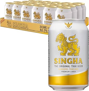 Amazon.co.jp: Singha(シンハー) ビール 缶 ピルスナー タイ 330ml×24 Amazon.co.jp: Singha(シンハー) ビール 缶 ピルスナー タイ 330ml×24