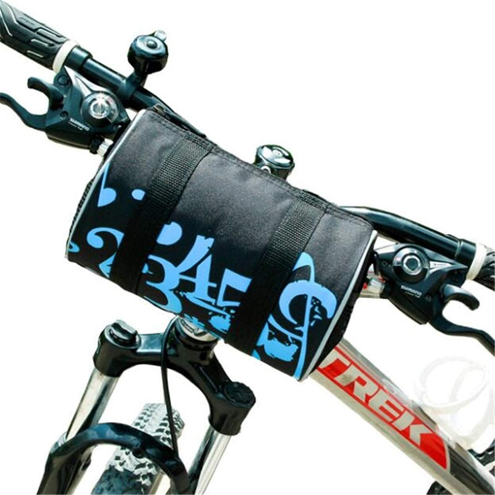 Bicicletas Plegables Bolsa de Bicicleta Bicicleta de montaña Delantera Bolsa de Manillar Cesta de Ciclismo Bicicleta 00420 (Color: Blanco)