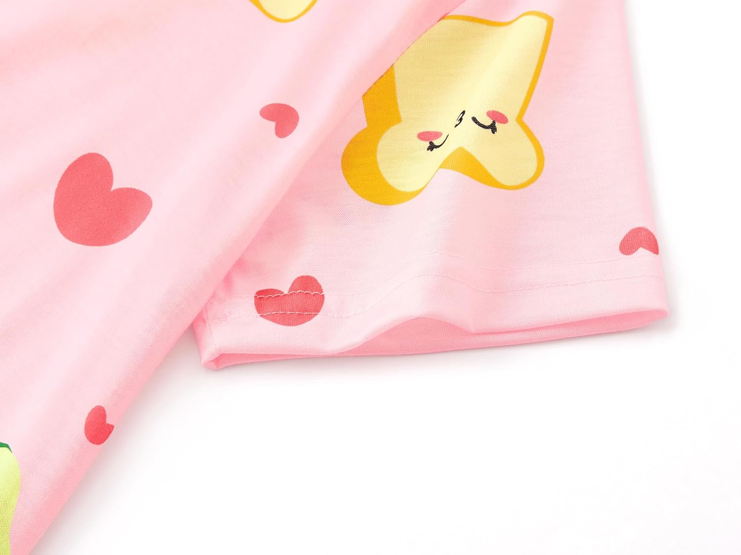 Tebbis Teen/Little Girls Nightgown – Summer Short Sleeves Sleepwear Trendy Tie Dye Spiral Nightdress Pajama Size 6-16 - Image 5