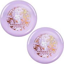 Wham-O Frisbee Freestyle Disc 160g, 26.7cm, Durable and Flexible PE for Outdoor Beach, Family Fun