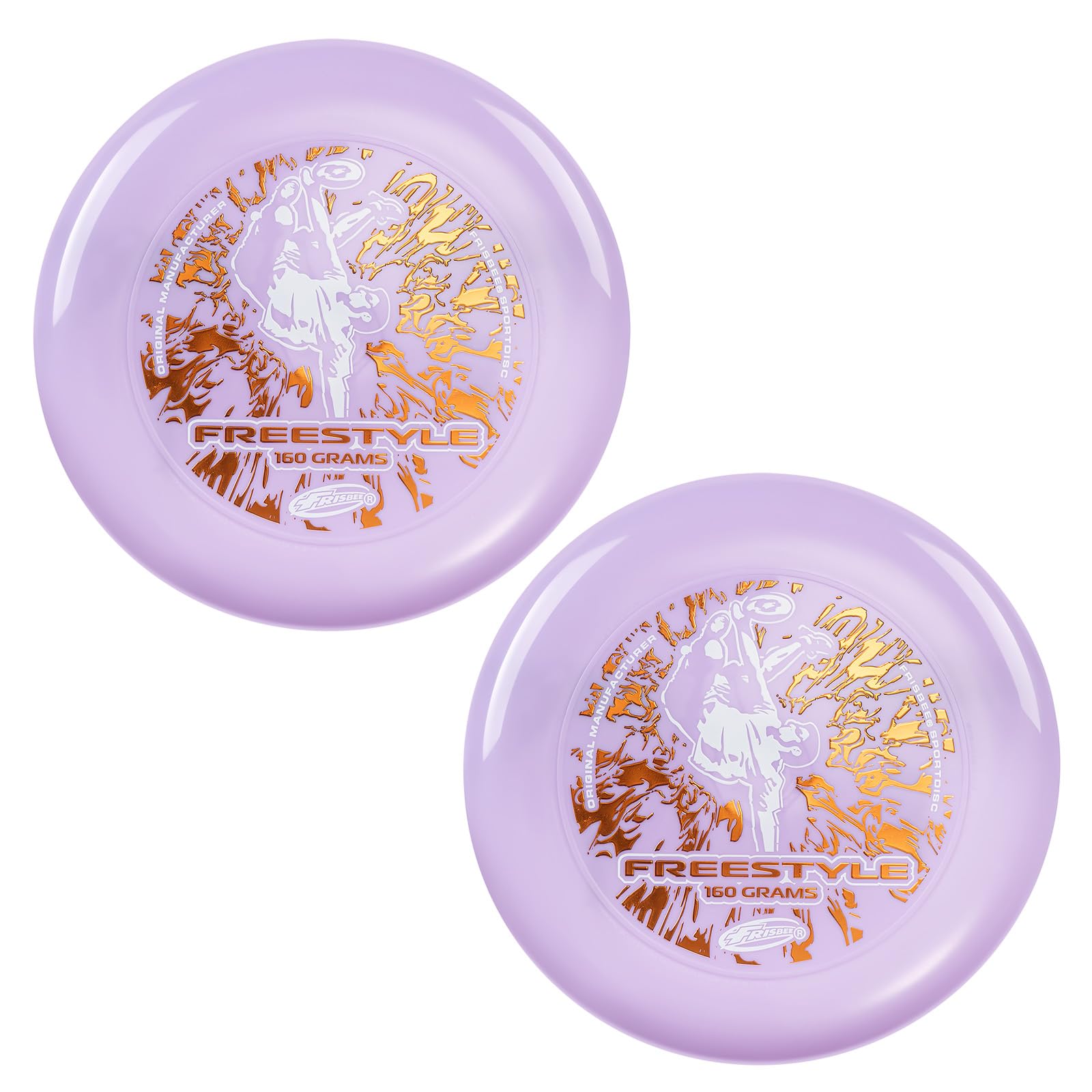 Wham-O Frisbee Freestyle Disc 160g, 26.67cm, Durable y Flexible PE para Playa al Aire Libre, Diversión en Familia — view 9