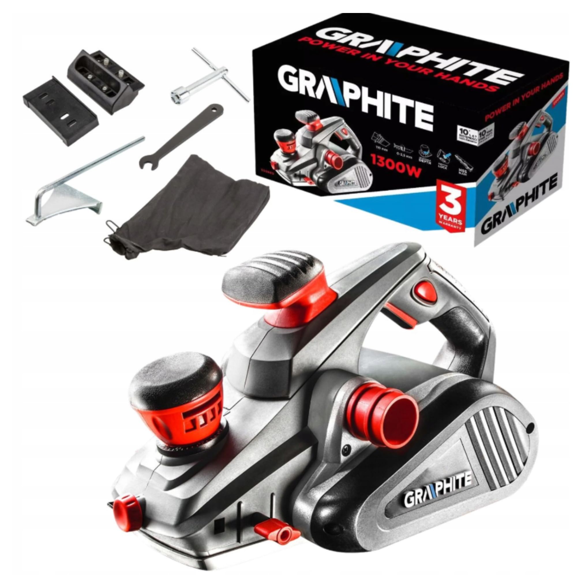 Graphite 59G680 - Spazzola 1300w