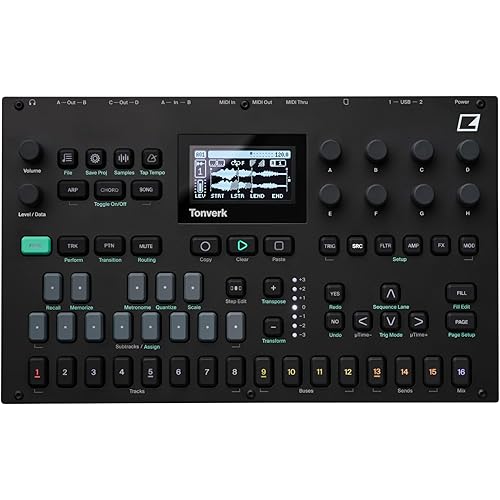 Elektron Tonverk Polyphonic Multisampler & Audio Processor w/ 16 Tracks, Subtracks, and Auto Sampler