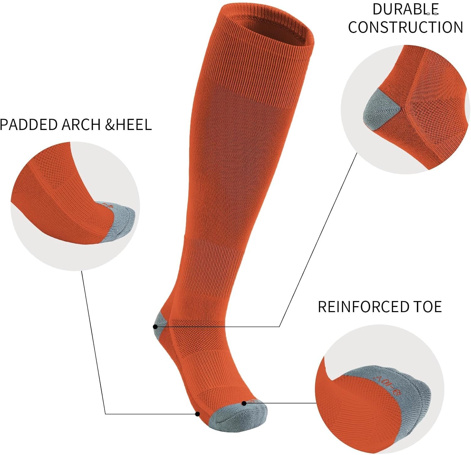 QBK 2-16Y Toddler Baseball Socks And Belt Youth Softball Tee Ball Combo Set for Boy Girl (2 Pairs of Socks & 1 Belt)