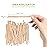 Mibly 200 Pcs Wooden Wax Sticks - Eyebrow, Lip, Nose Small Waxing Applicator Sticks for Hair Removal and Smooth Skin - Spa and Home Usage
