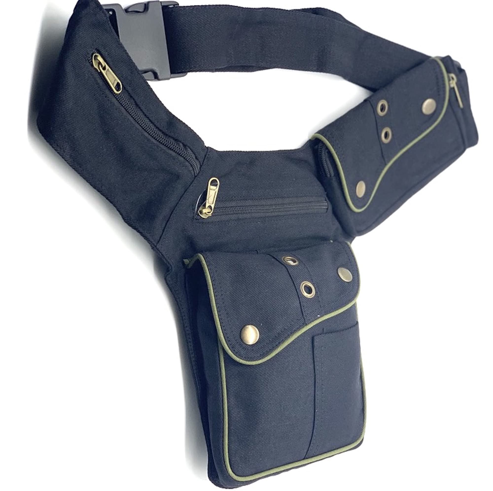 Unique design multipurpose Fanny Pack Hippie Bag Hip Bag Waist Pack Bag Festival Bag Travel 100% Cotton| FAIR TRADE | Handmade with Love