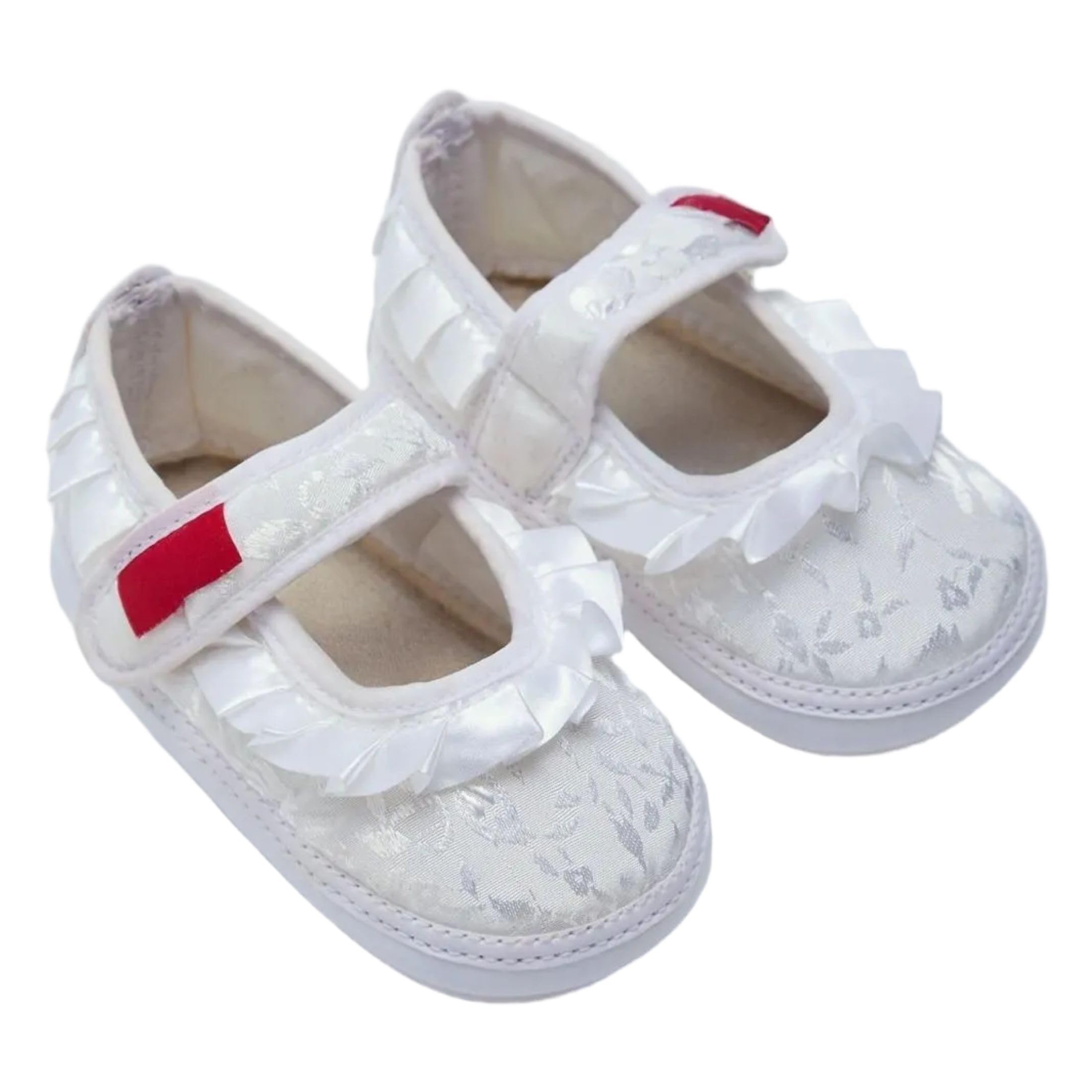 hopscotch Ruffled Floral Booties-picture-13