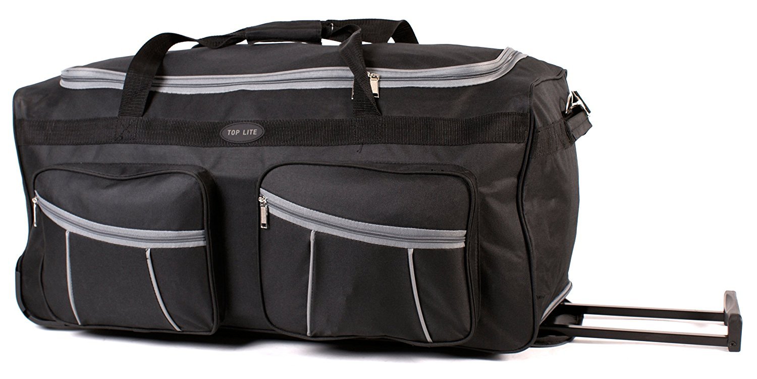 Buy Wheeled Holdall Alexander Graham Roller Travel Duffel Bag 30