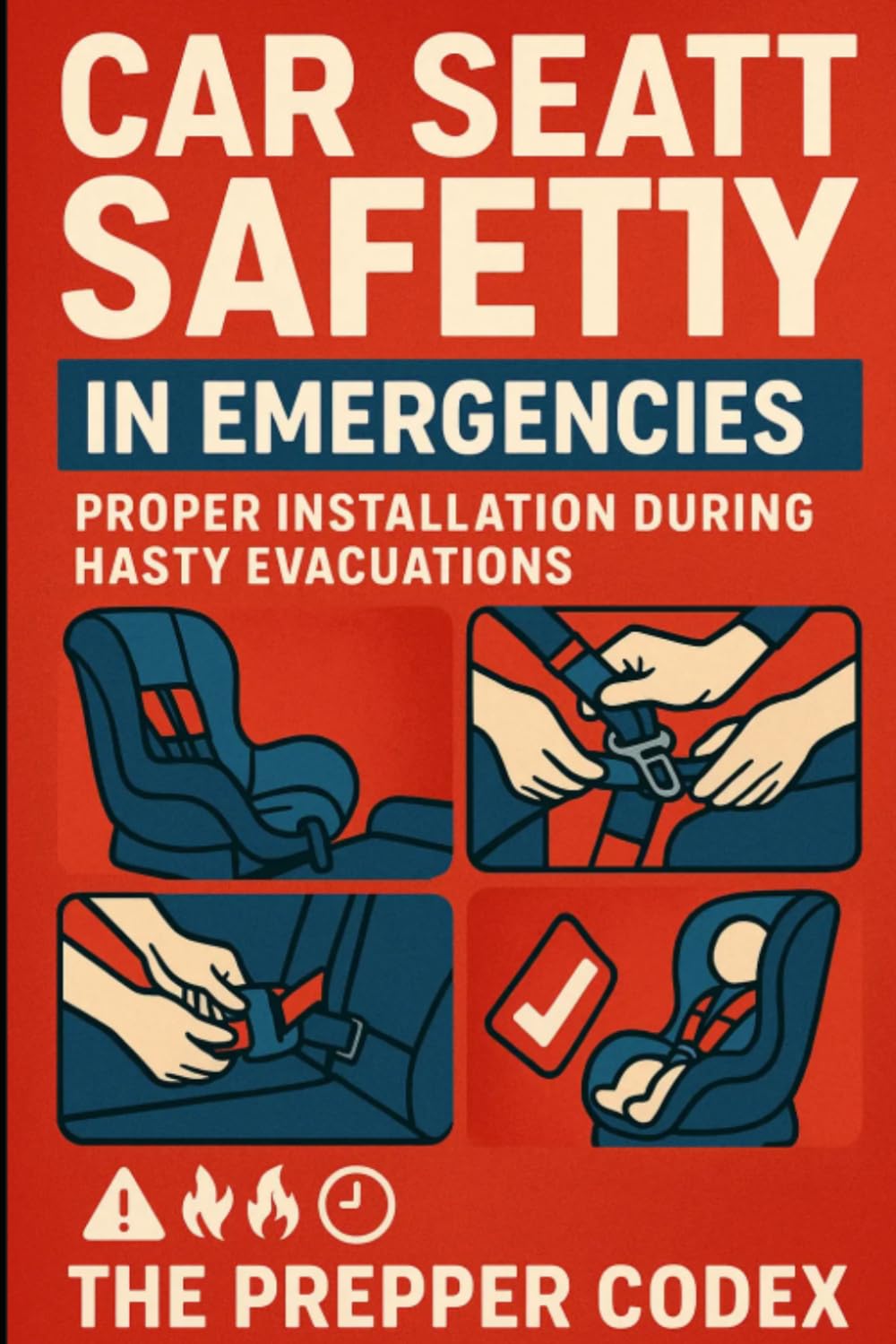Car Seat Safety in Emergencies: Step-by-Step Instructions for Every Car Seat Type, Emergency Installation, and Evacuation Procedures