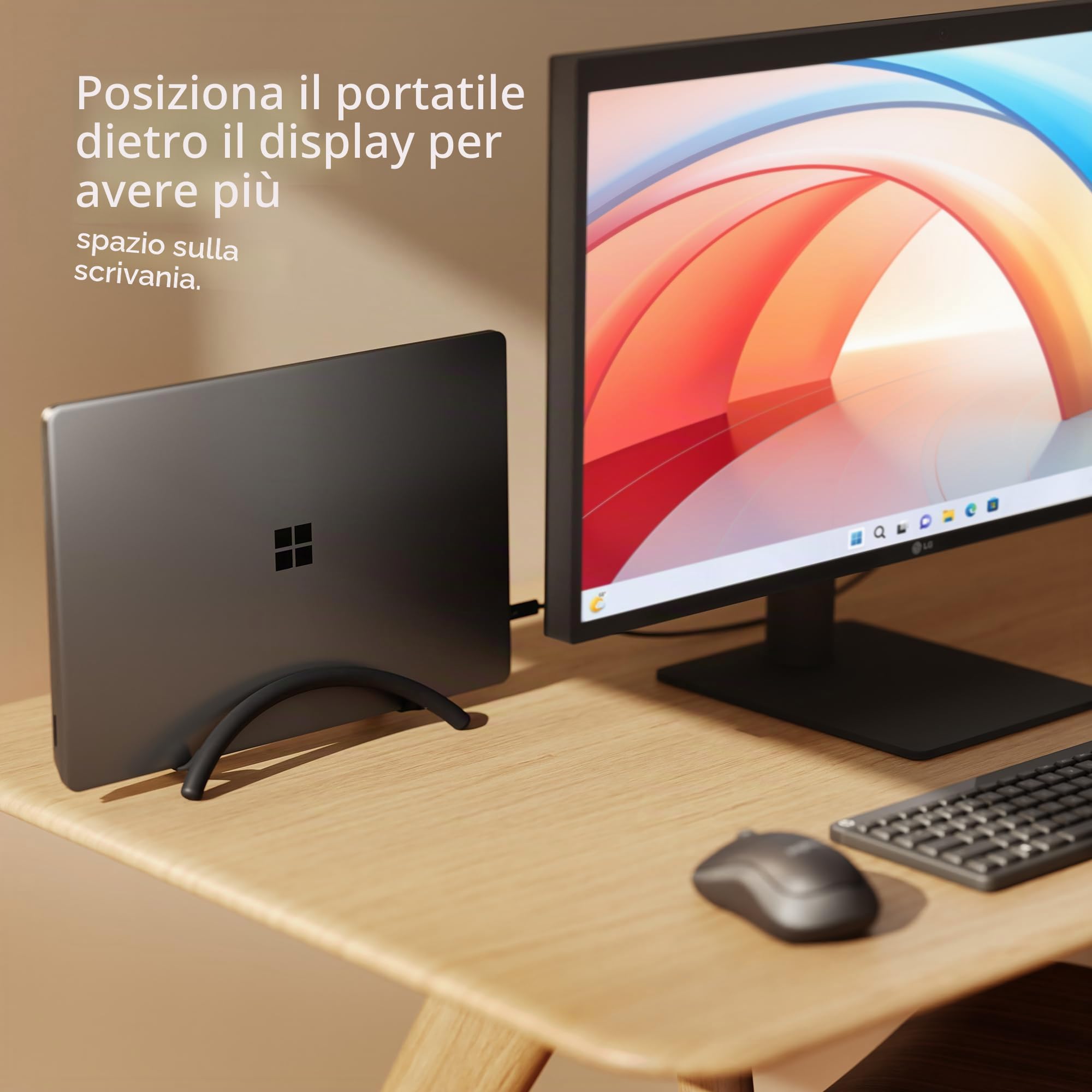 Twelve South BookArc Flex, Ständer per MacBook, Notebook, bianco