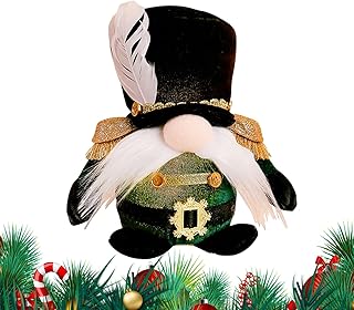 Christmas Soldier Gonks - Soldier Gnomes Standing | Christmas Splendid | Holiday Elves Doll, Festive Decoration, Fall Thanksgiving Supplies Porch Decor, Apartment Dormitory, School Office