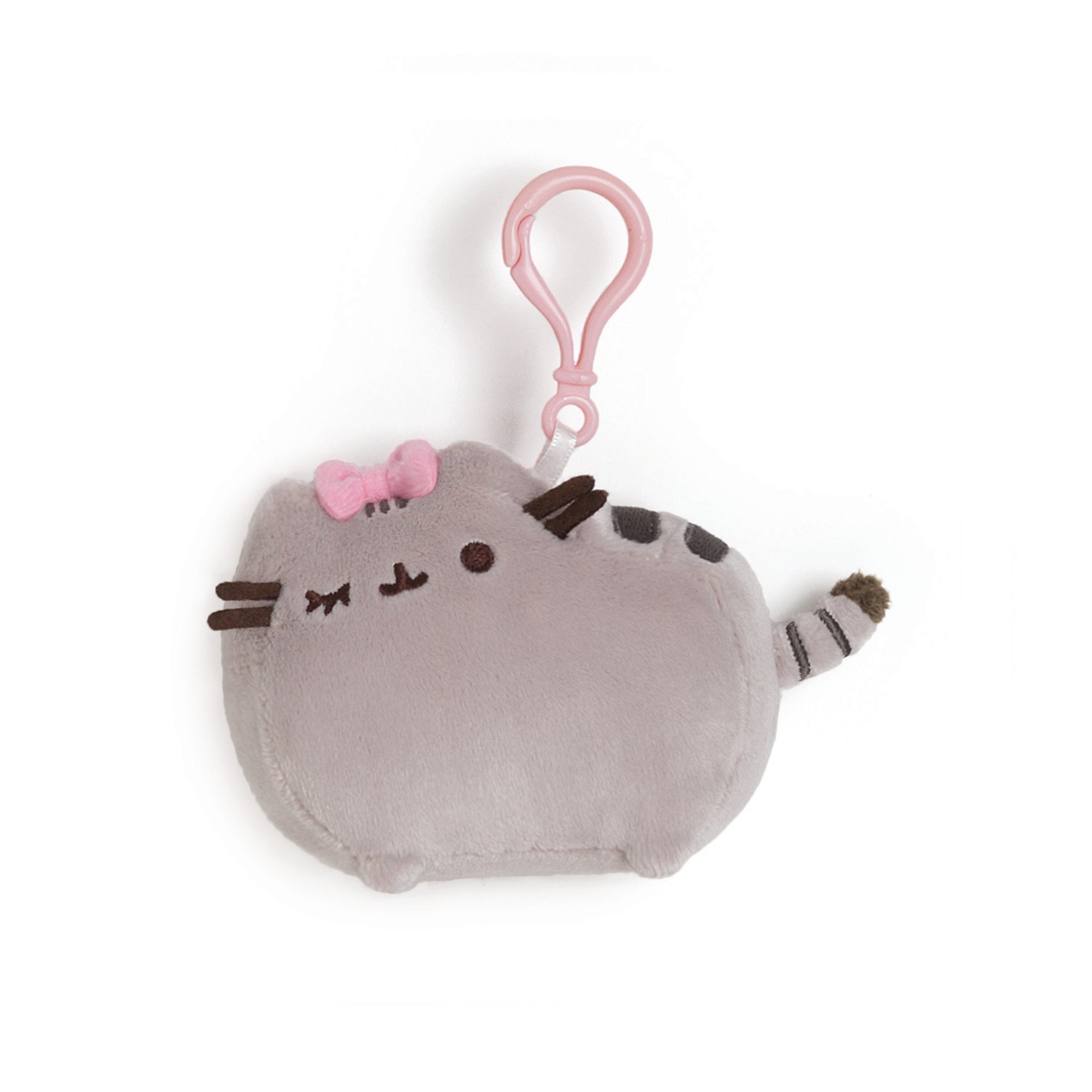 Pusheen Pink and Brown Bow Accent SPOILER ALERT! Pusheen is all wrapped up nicely in a bow for  main image 3