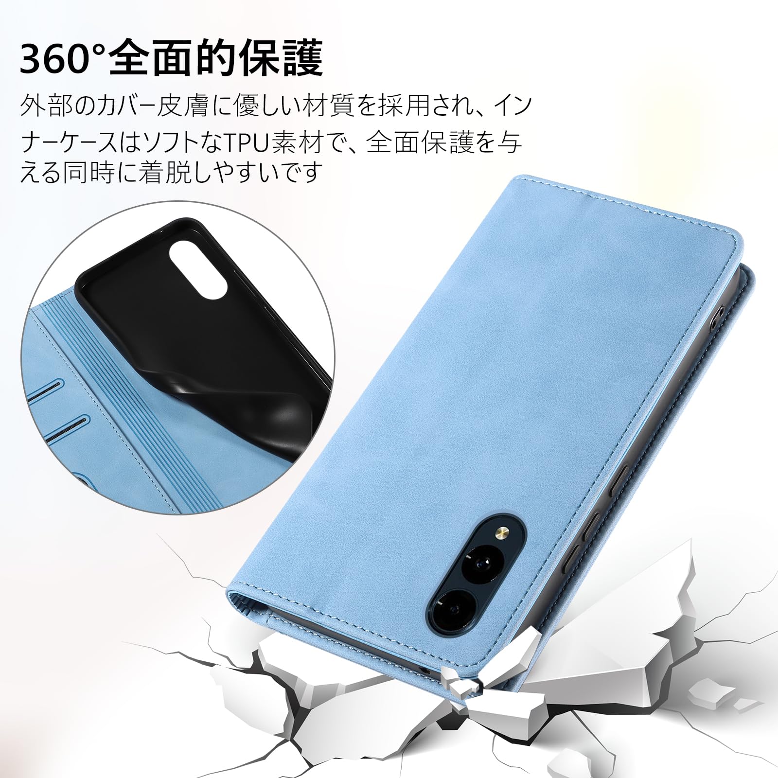 Amazon.co.jp: KWATUNG arrows we2 用 ケース 手帳型 おしゃれ fcg02