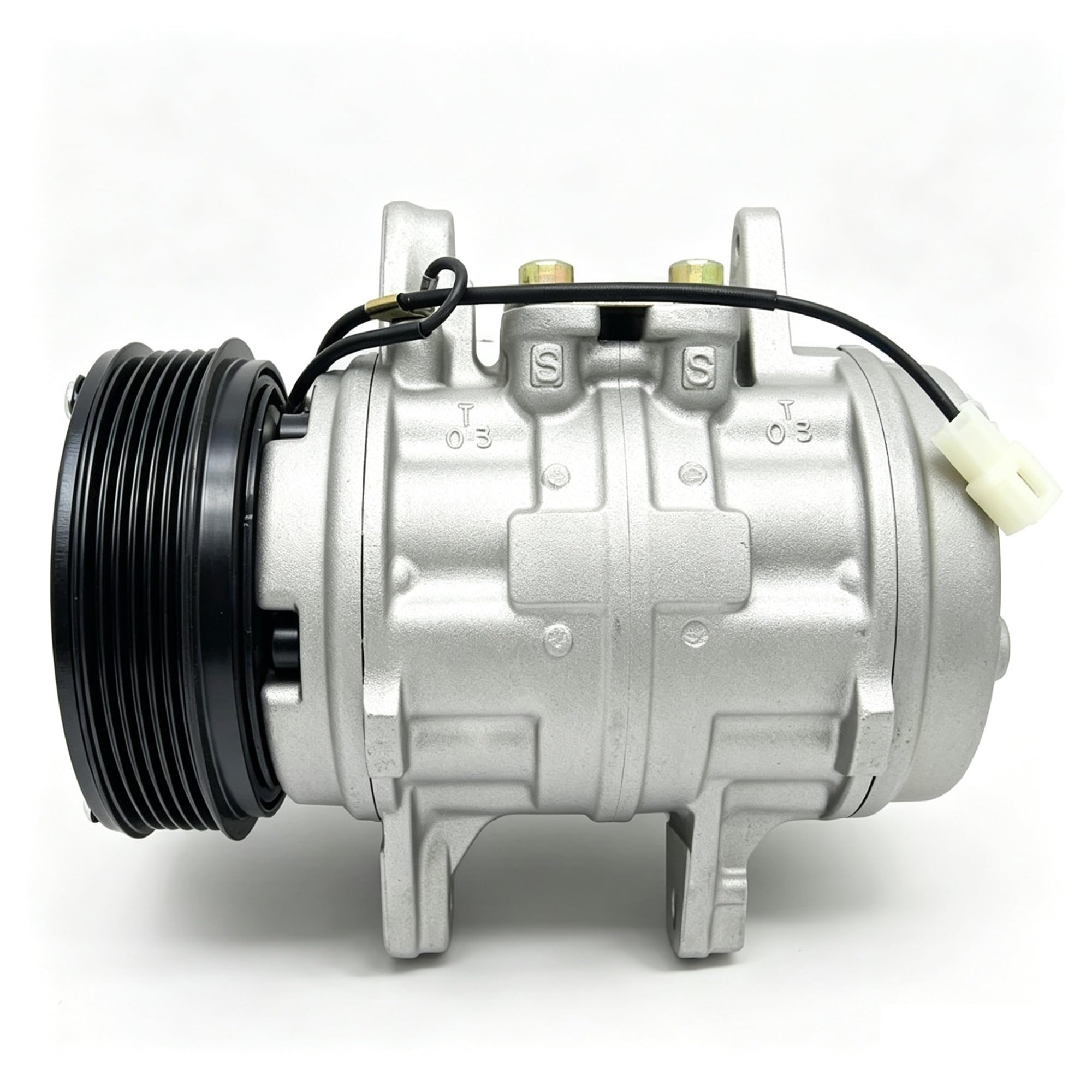 10P15E Iron A/C Compressor,12V 6PK 125mm Pulley,OEM Ref 94412600800