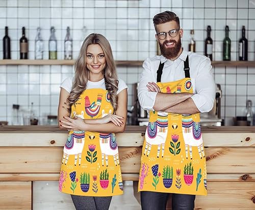 Miniatura 4 de EKOBLA Delantales de Fresa Acuarela Dibujados a Mano Hermosa Fruta Delantal de Primavera