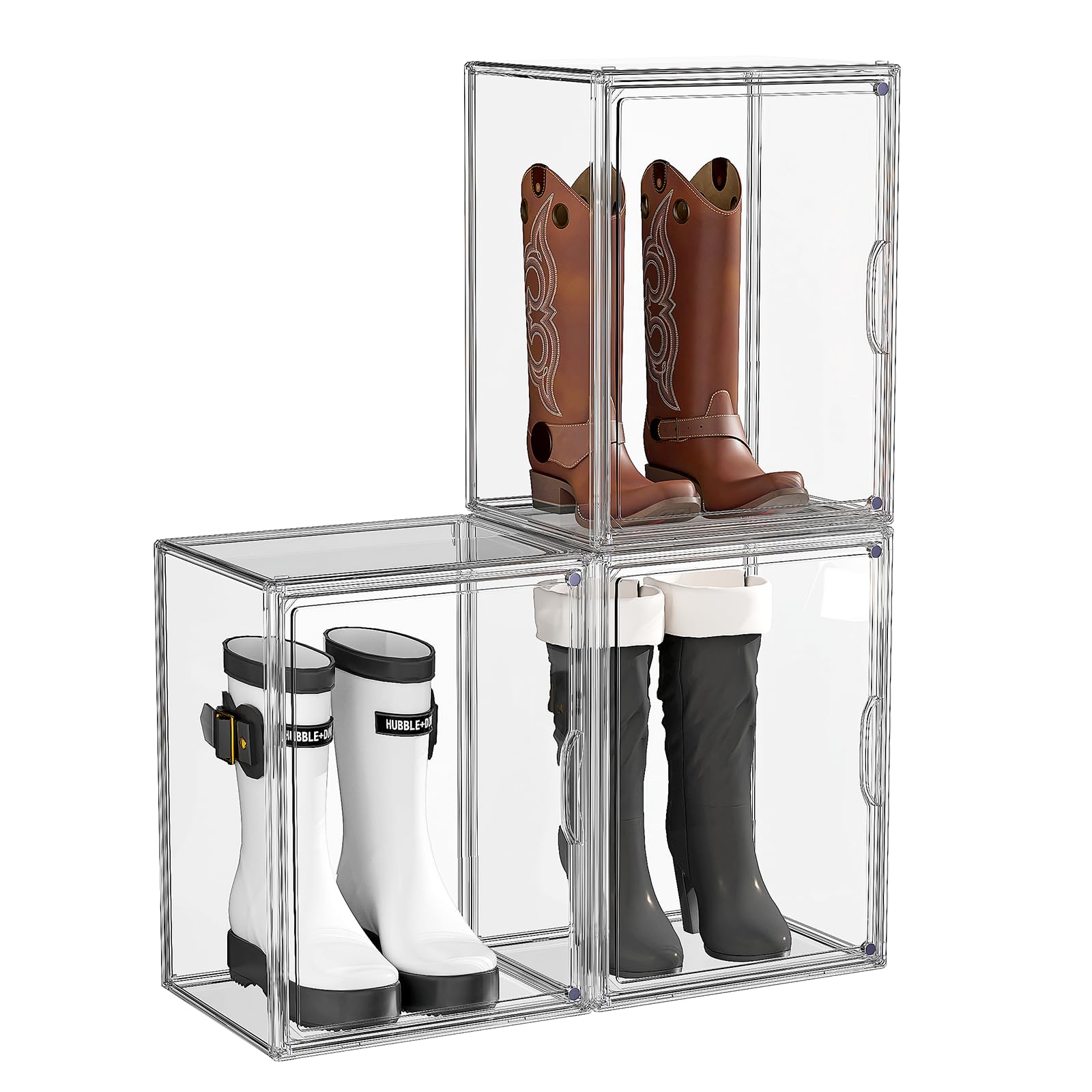 Amazon.com: ZHAIXIAONIAN Boot Storage Organizer Tall Boots Boxes 3