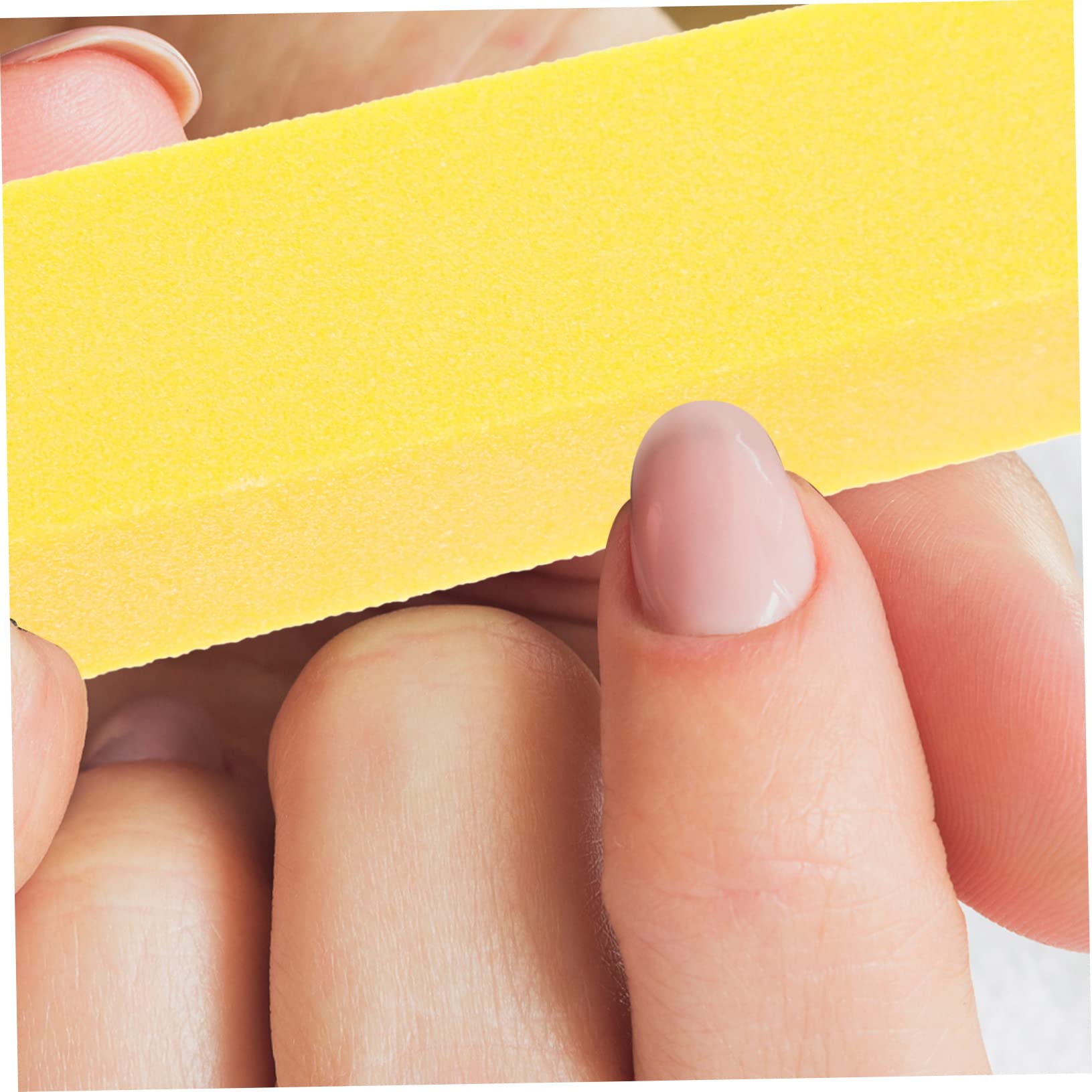 Healvian 50pezzi Limette Professionali Per Unghie Strumenti Portatili Per Manicure e Pedicure Blocchi Per Smerigliare Bifacciali Spugna Per Uso Domestico e Professionale