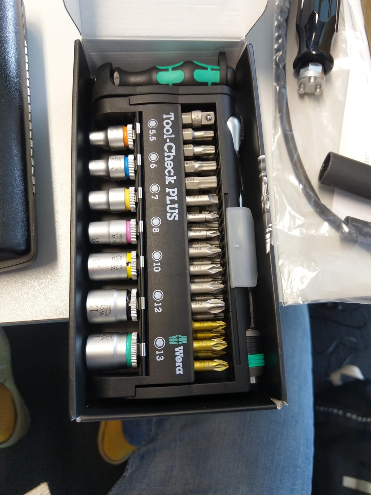 Wera 056490 Tool-Check Plus Bit Ratchet Set with Sockets - Metric photo review